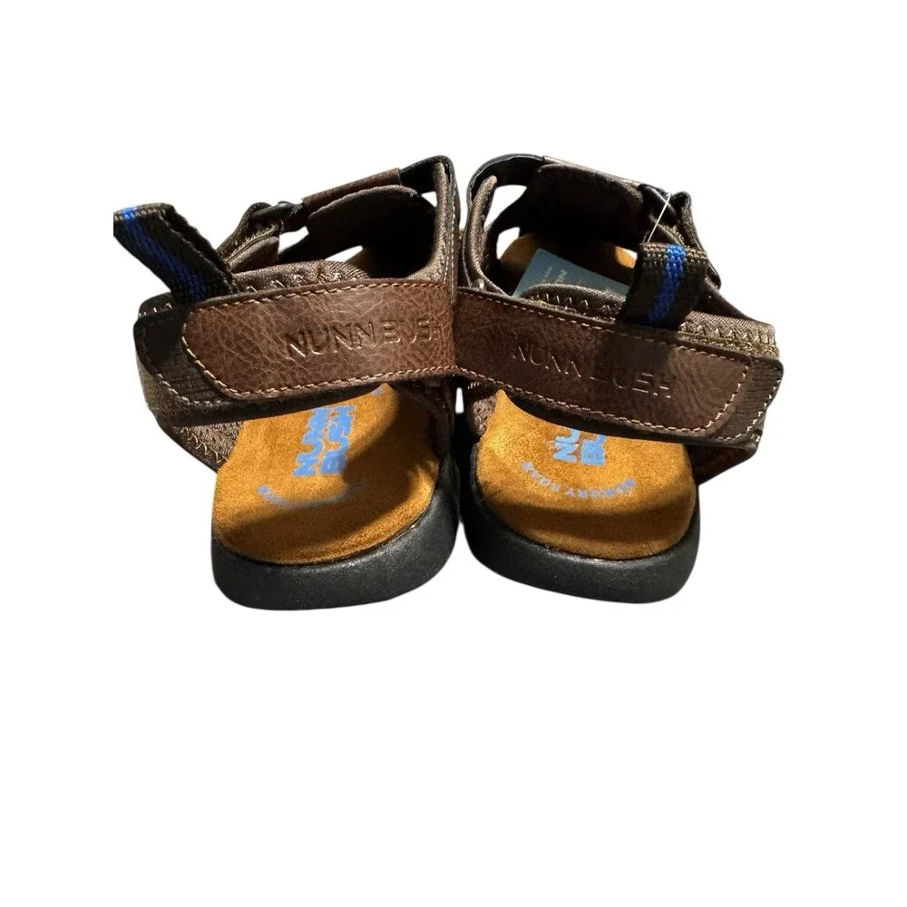 Nunn Bush Dual Comfort Men’s Fisherman Sandals Size 10 W(EEE) NWT Tan